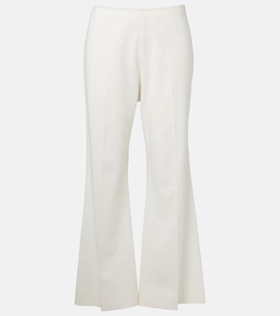 Pantalon flare Walter en toile de coton | Khaite
