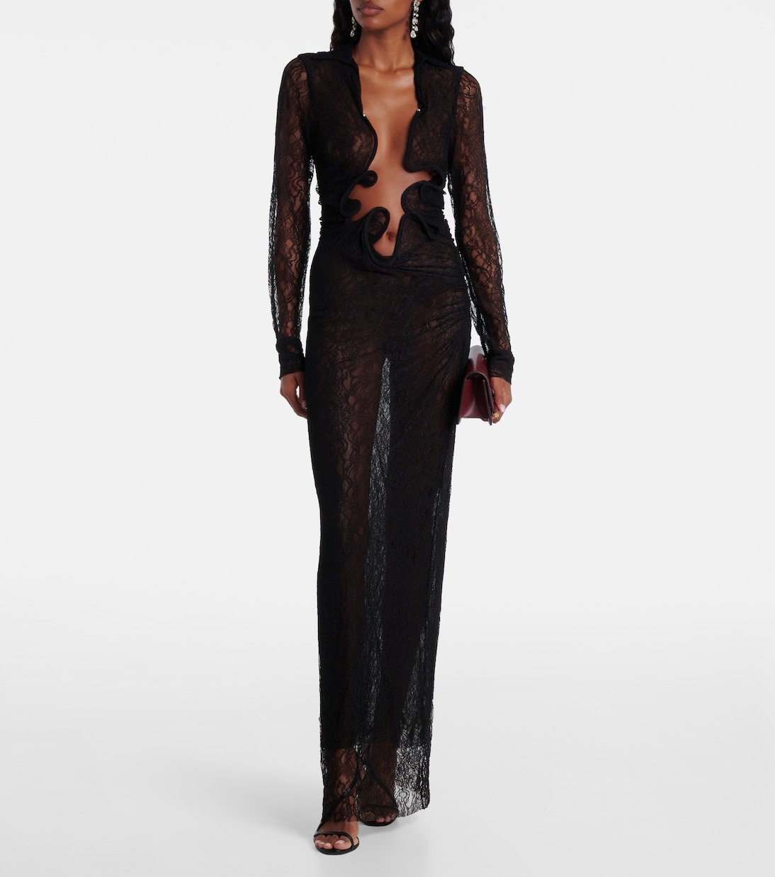 Robe Venus aus Spitze | Christopher Esber