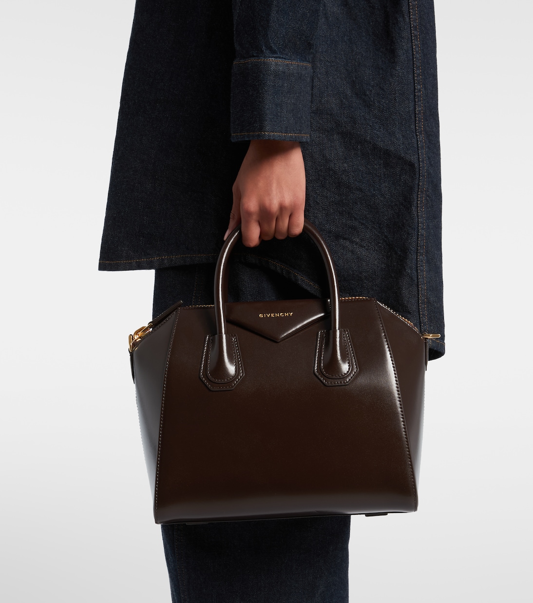 Tote Bag Antigona Small aus Leder | Givenchy