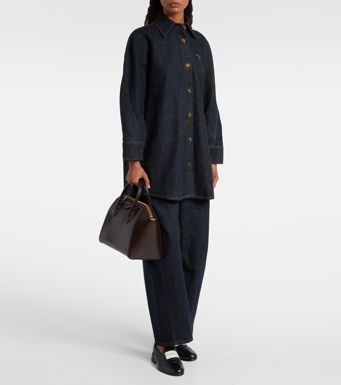 Tote Bag Antigona Small aus Leder | Givenchy