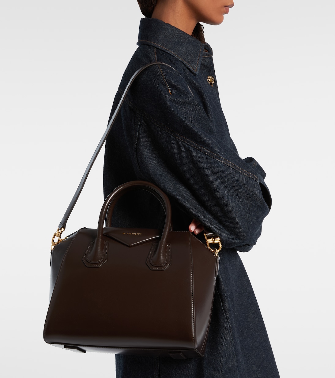 Tote Bag Antigona Small aus Leder | Givenchy