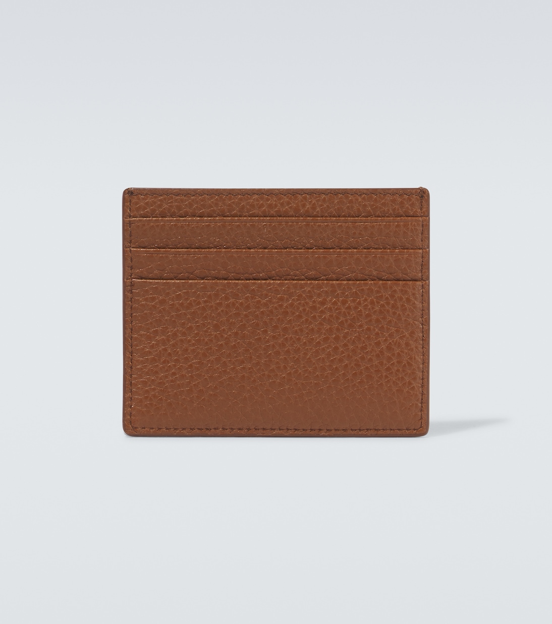 Logo leather card holder | Prada