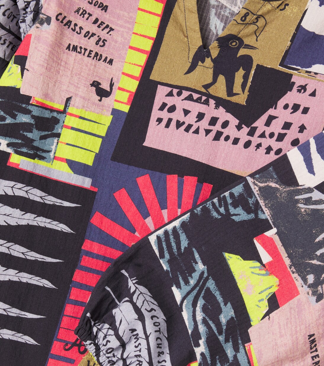 Vestido de algodón estampado | Scotch & Soda Kids