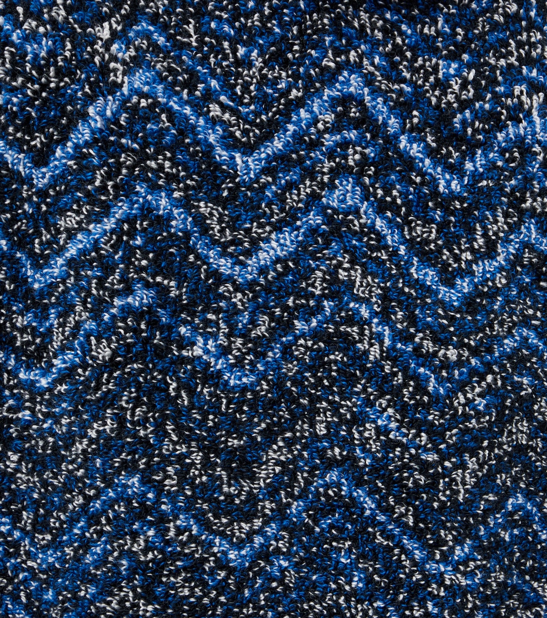 Azul Zigzag cotton terry bathrobe | Missoni
