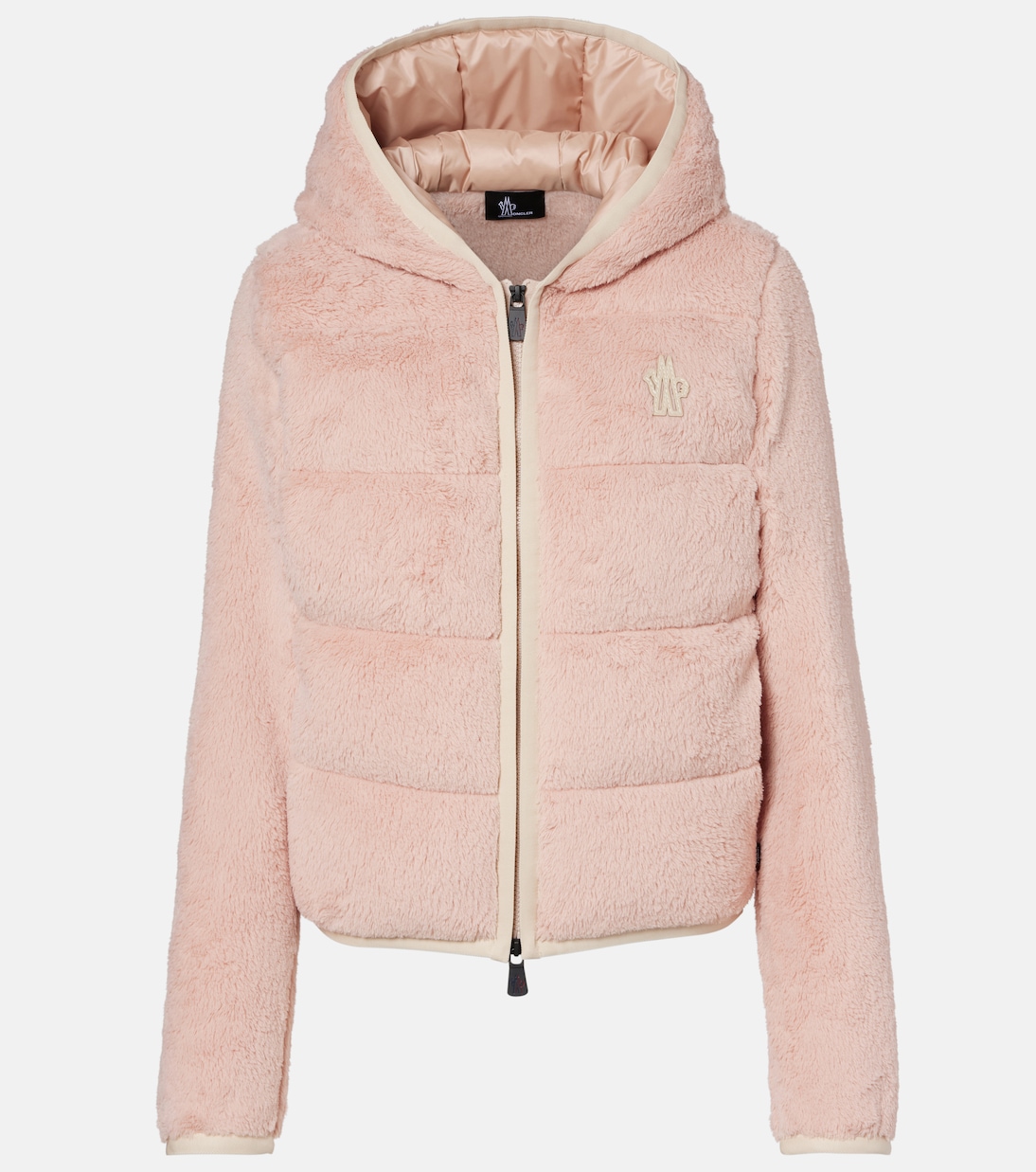 Down-paneled zip-up hoodie | Moncler Grenoble