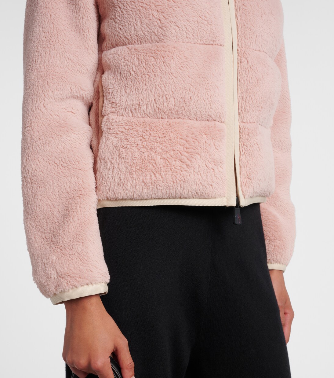 Down-paneled zip-up hoodie | Moncler Grenoble