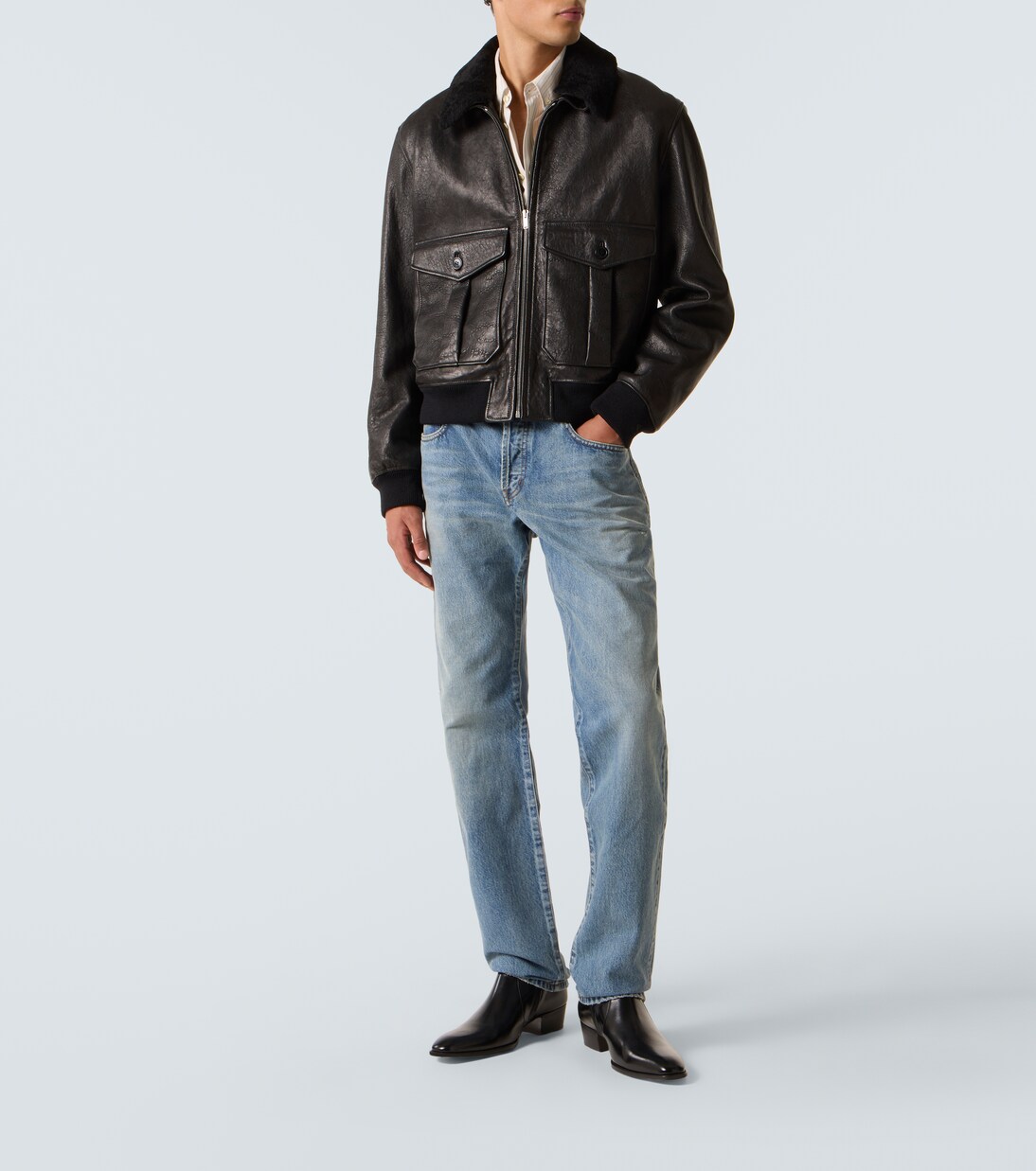 Low-Rise Slim Jeans | Saint Laurent