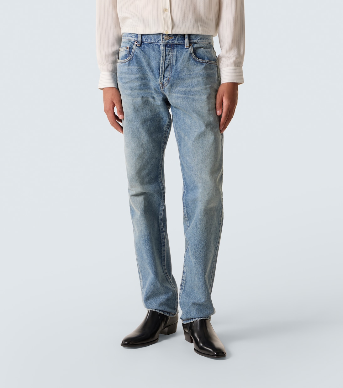 Low-Rise Slim Jeans | Saint Laurent