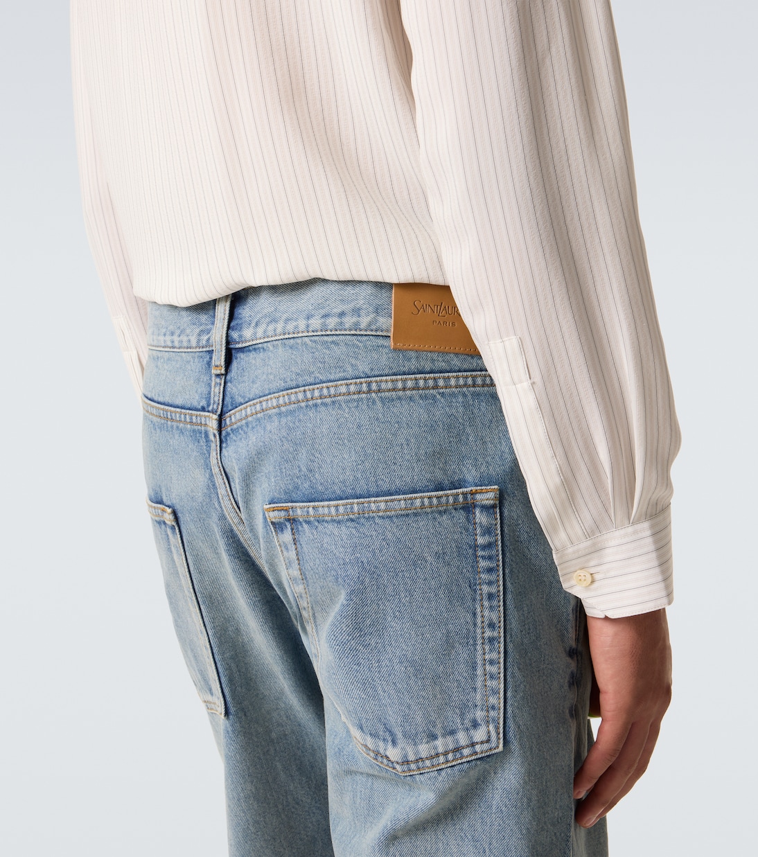 Low-Rise Slim Jeans | Saint Laurent
