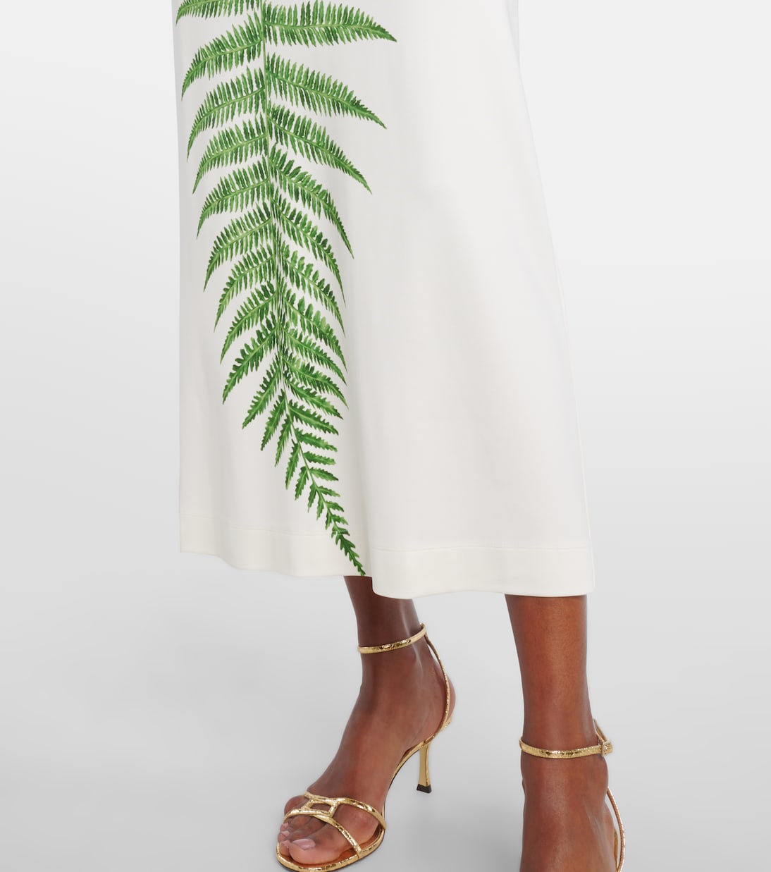 Printed jersey T-shirt dress | Oscar de la Renta