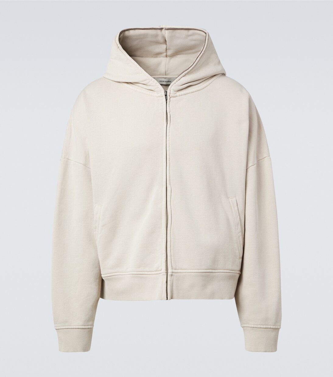 Cotton zip-up hoodie | Entire Studios