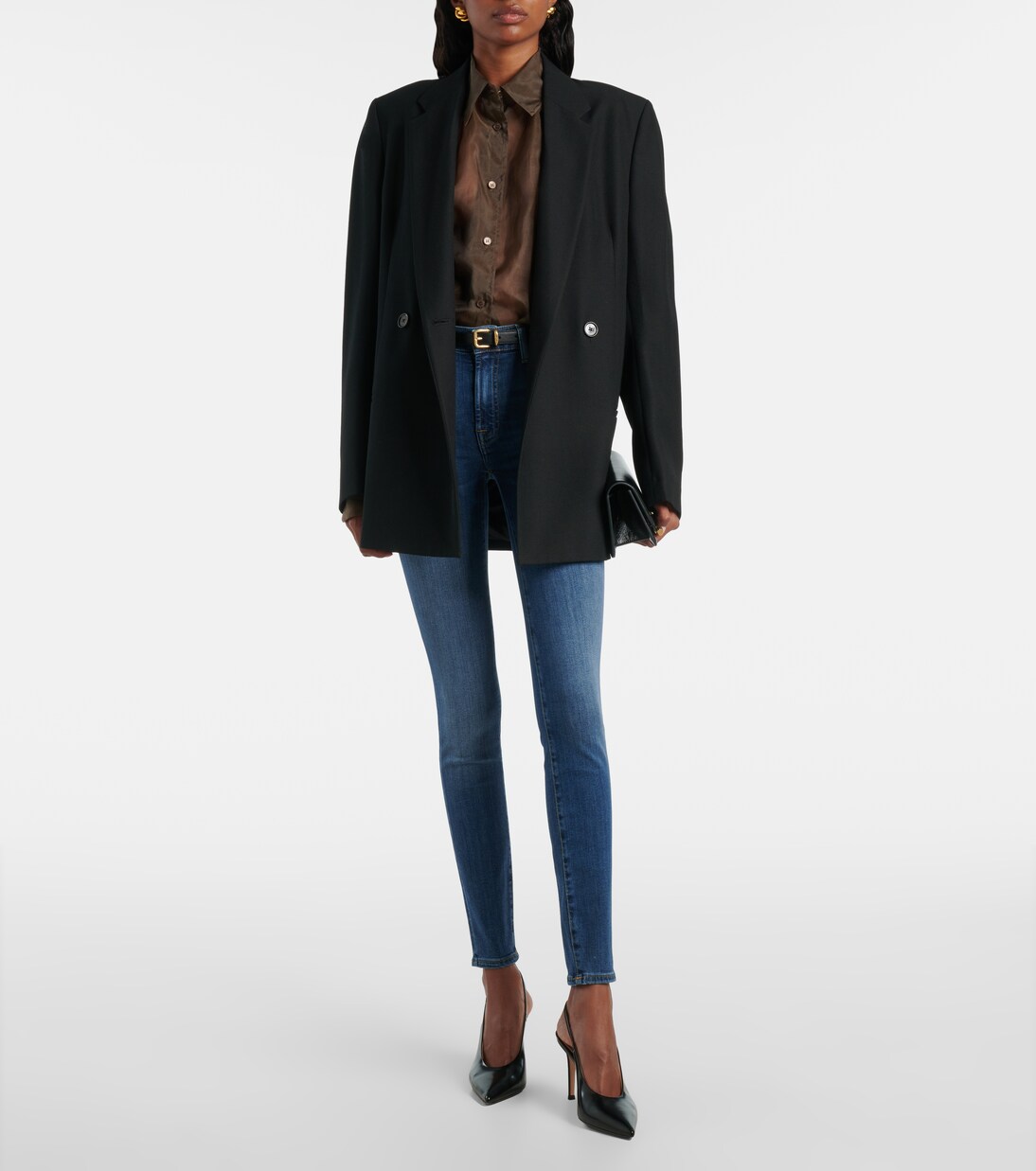 HW high-waist skinny jeans | 7 For All Mankind