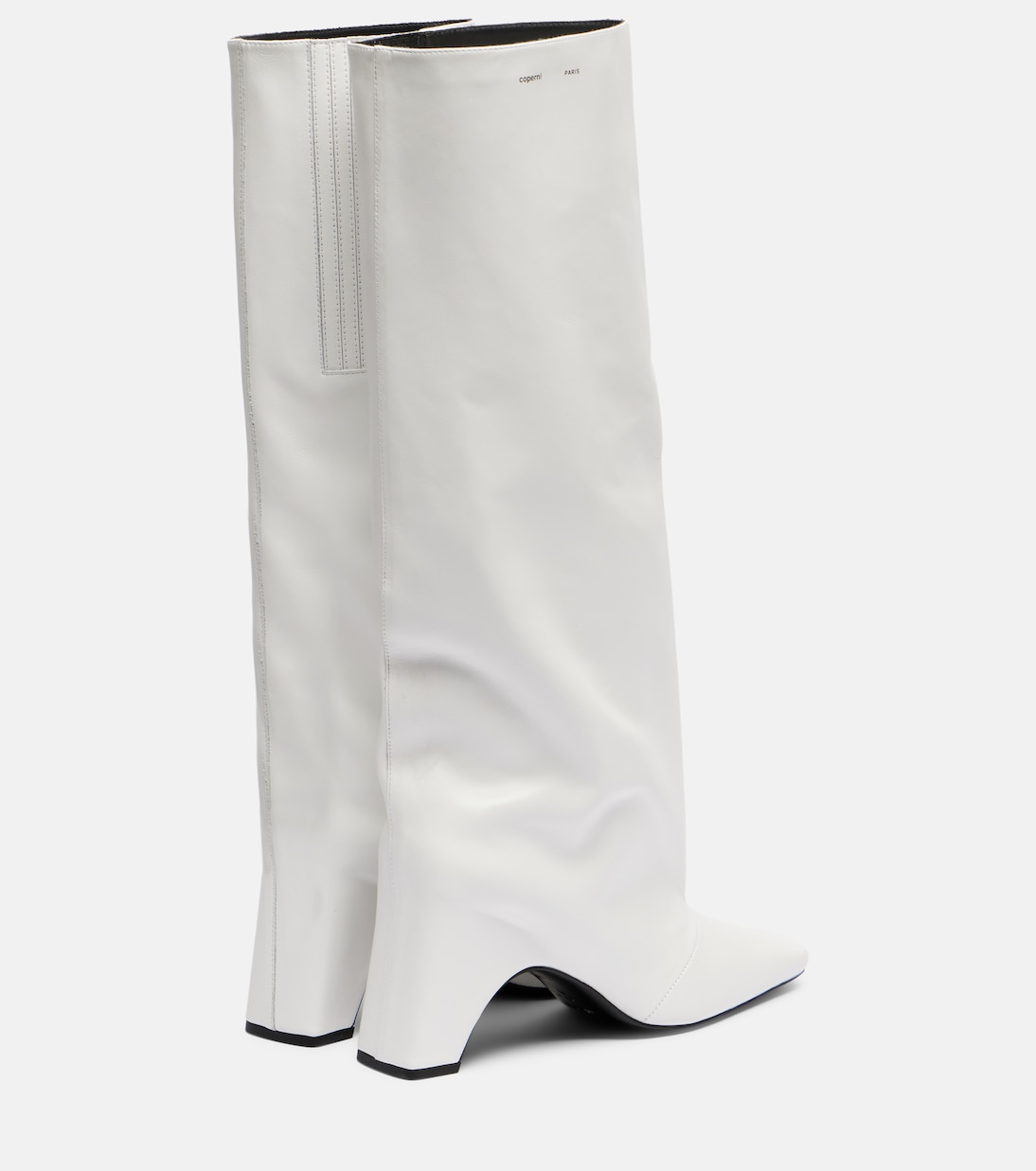 Bridge leather knee-high boots | Coperni