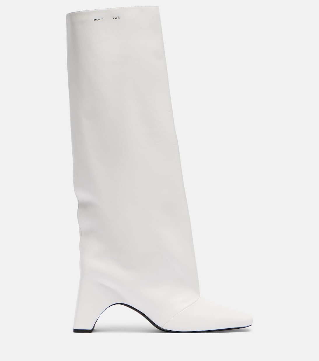 Bridge leather knee-high boots | Coperni