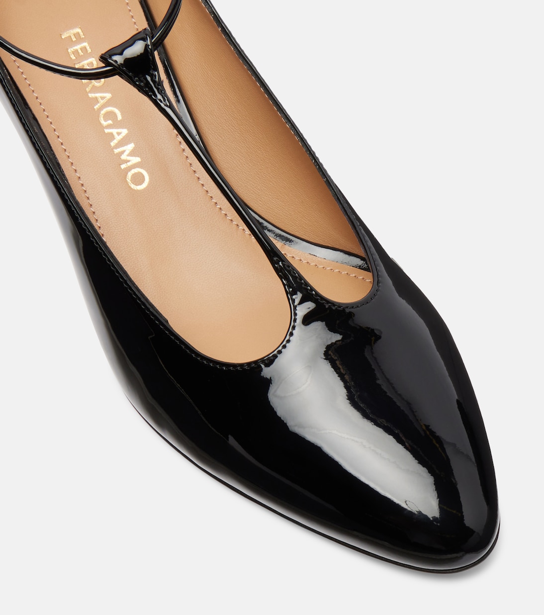 Tania 40 patent leather pumps | Ferragamo