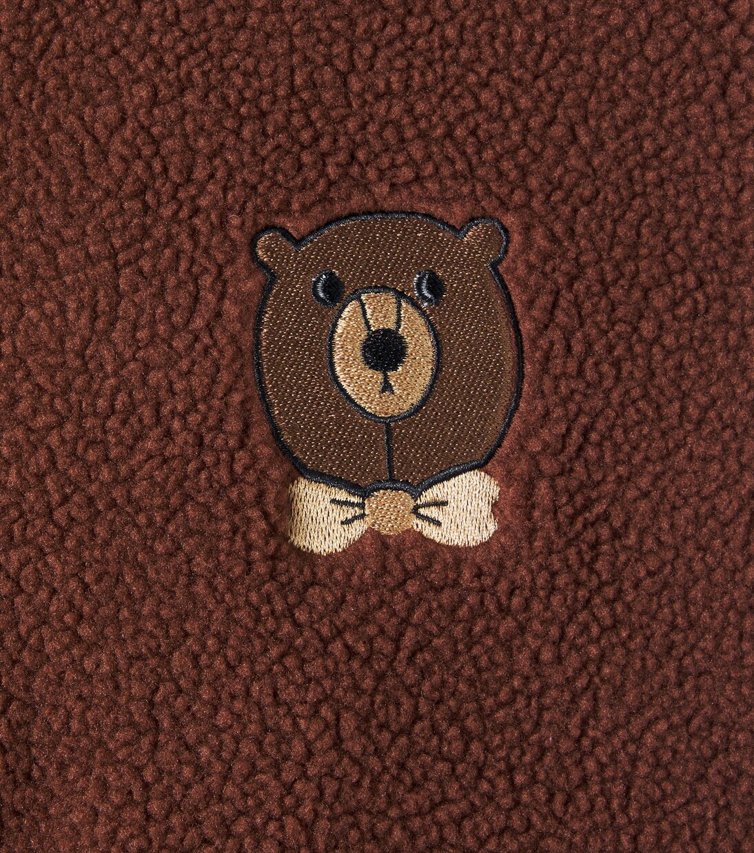 Bear embroidered fleece sweatpants | Mini Rodini