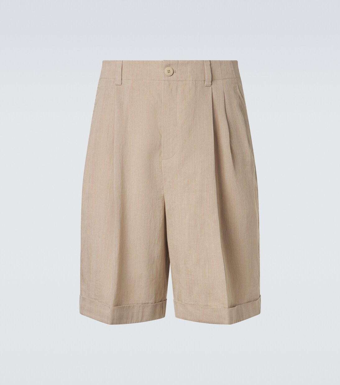 Pastro linen-blend Bermuda shorts | Jacquemus