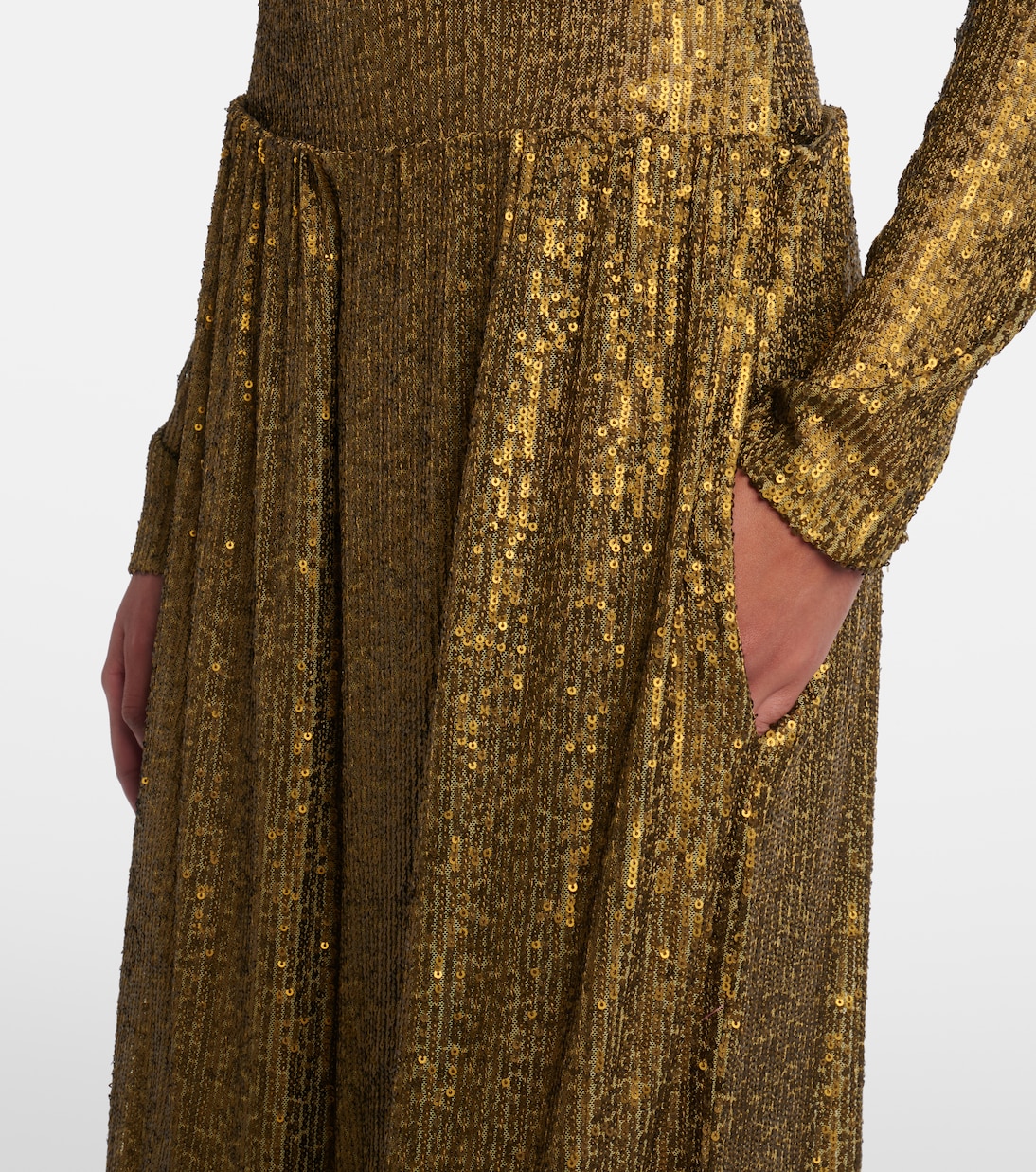 Elephant亮片阔腿裤 | Norma Kamali