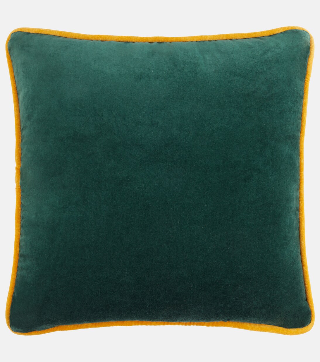 Mushroom cotton velvet cushion | Les-Ottomans
