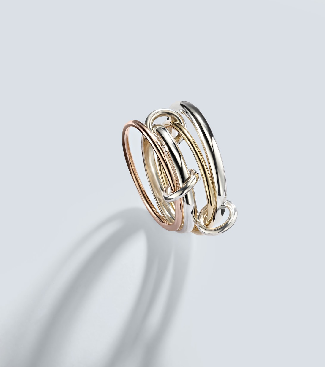Hyacinth 18kt gold (750/1000) and sterling silver (925) ring | Spinelli Kilcollin