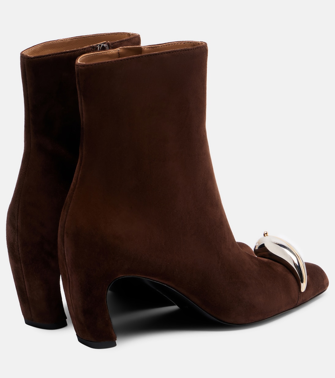 Bottines Pierced XL 65 en daim | Tory Burch