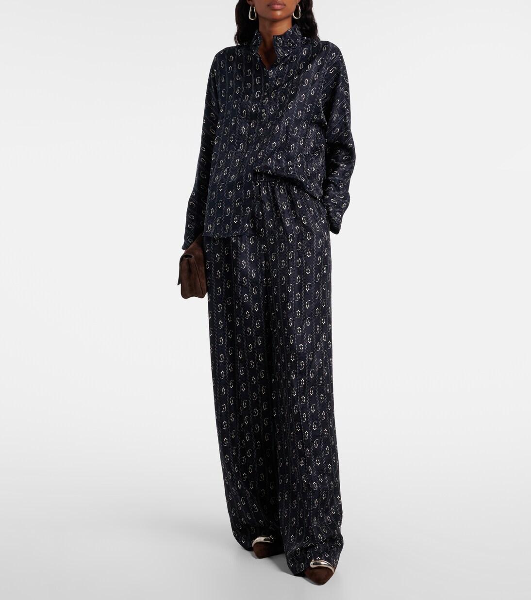 Bottines Pierced XL 65 en daim | Tory Burch