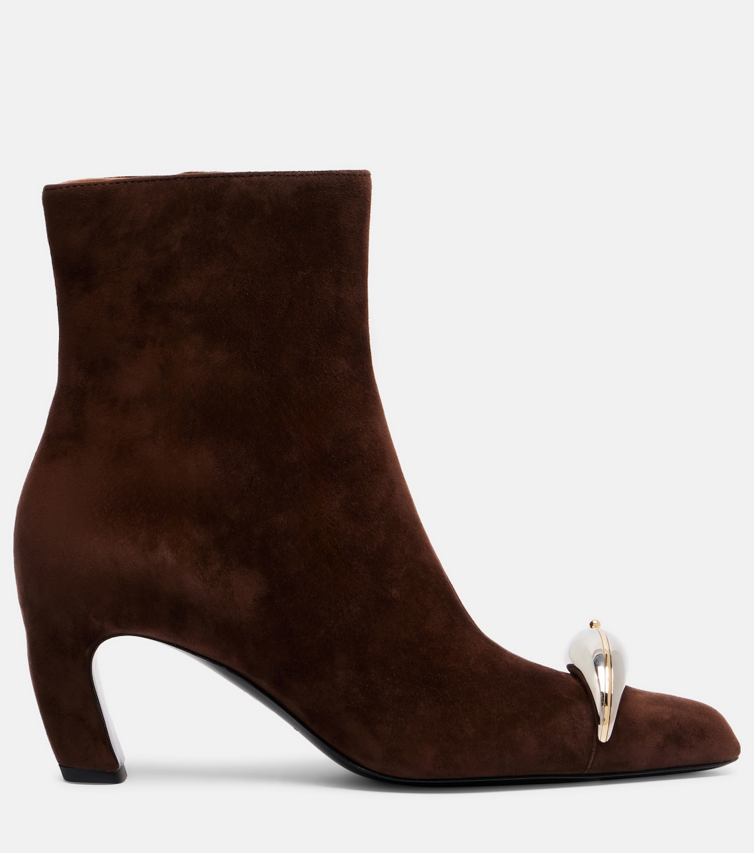 Bottines Pierced XL 65 en daim | Tory Burch