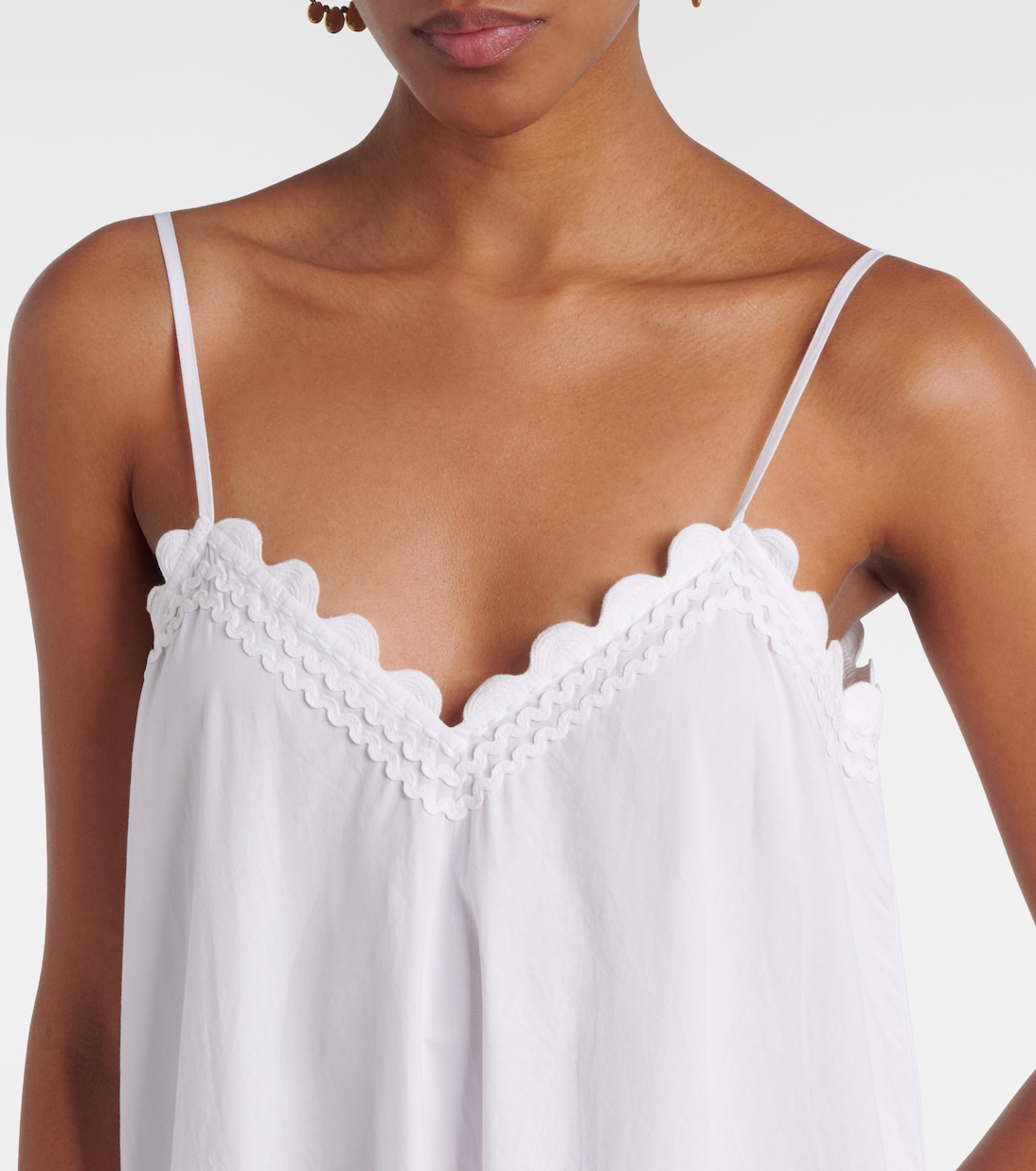 Midikleid aus Baumwolle | Juliet Dunn