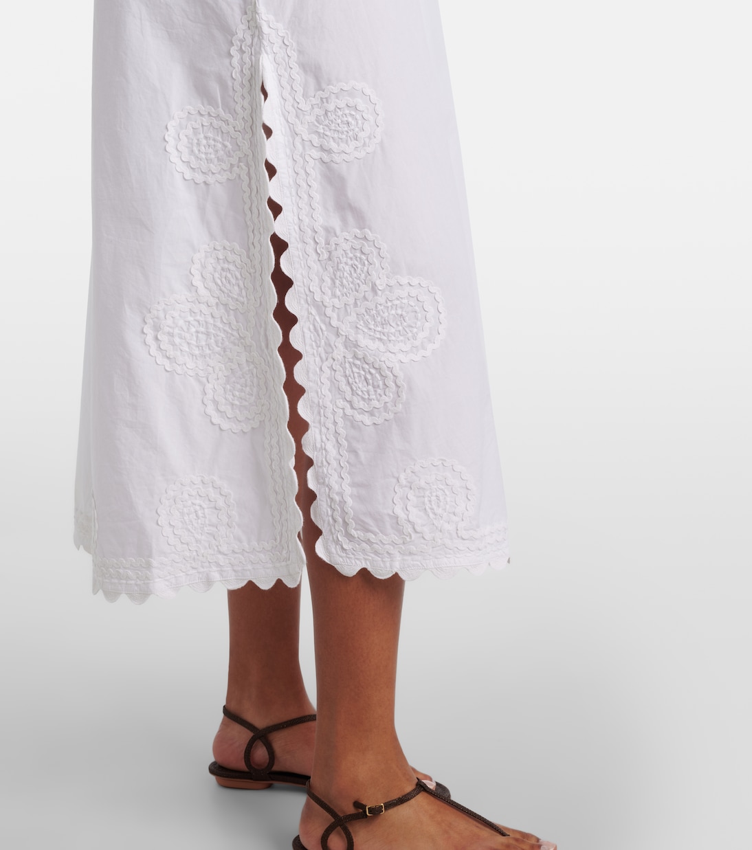 Midikleid aus Baumwolle | Juliet Dunn