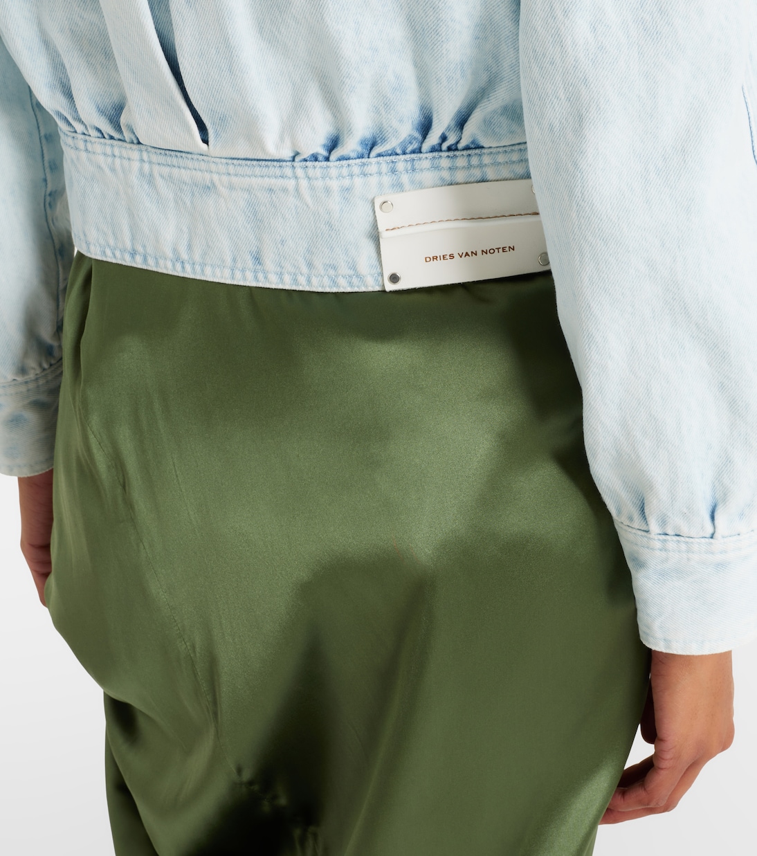 Cropped denim jacket | Dries Van Noten