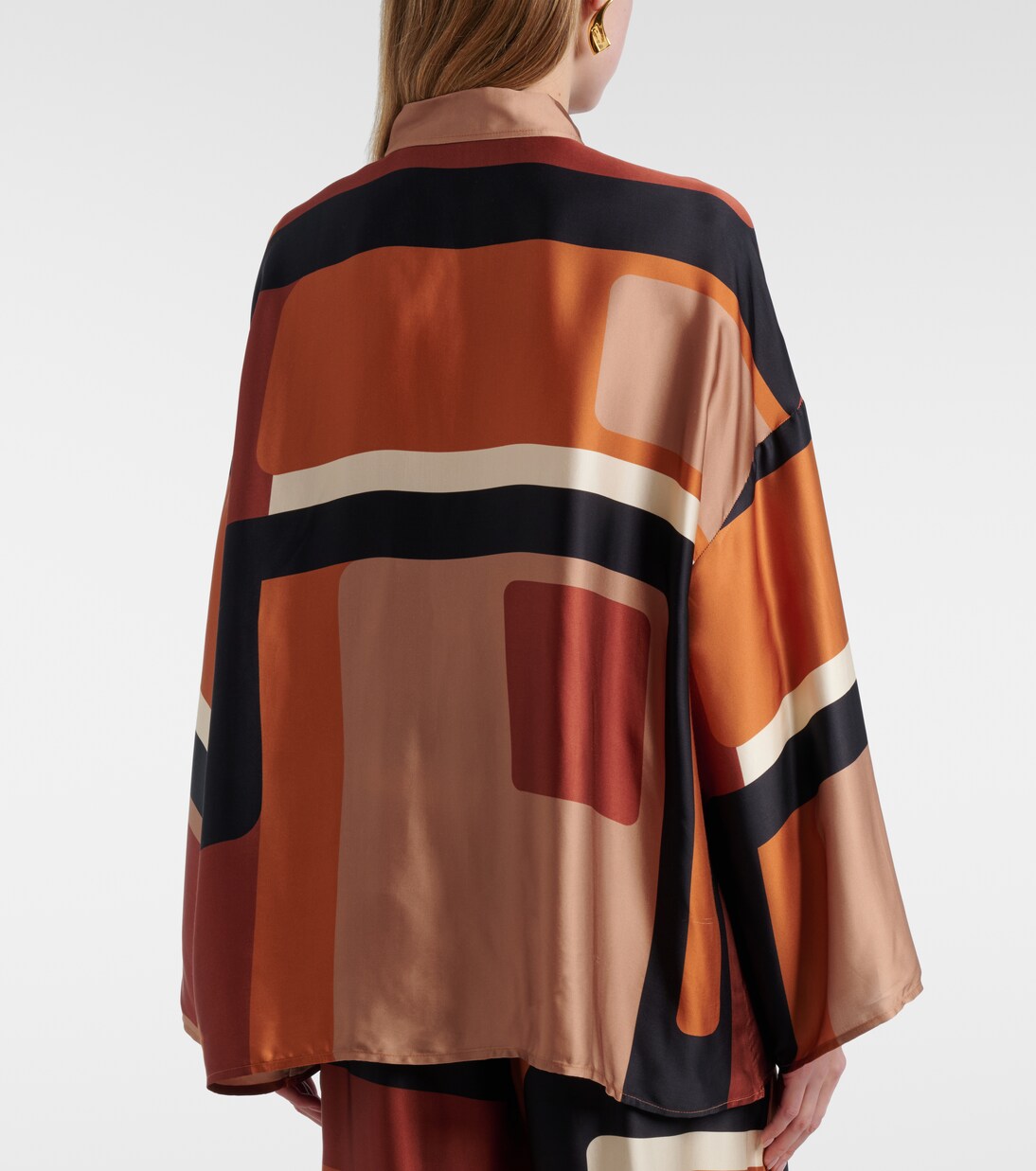 Bedrucktes Hemd Cora aus Satin | Faithfull