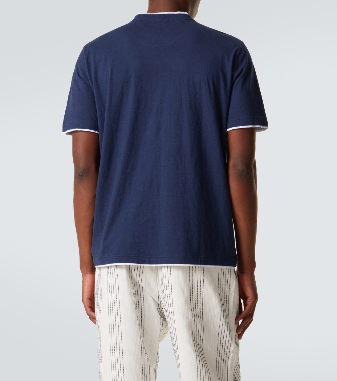 T-Shirt aus Baumwoll-Jersey | Fedeli