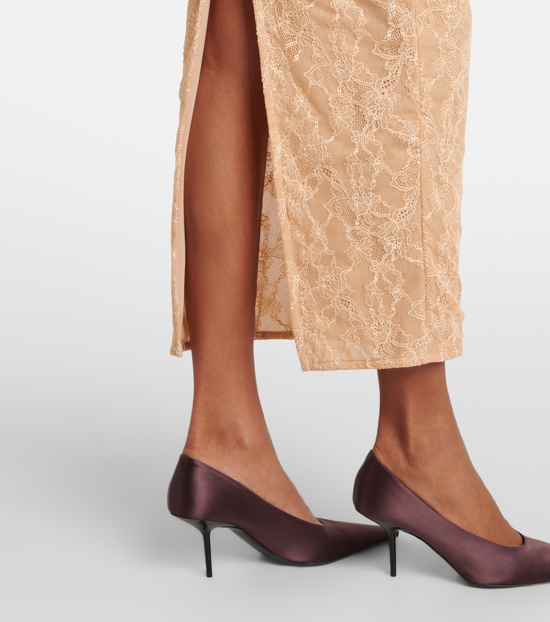 Midikleid aus Spitze | Alessandra Rich