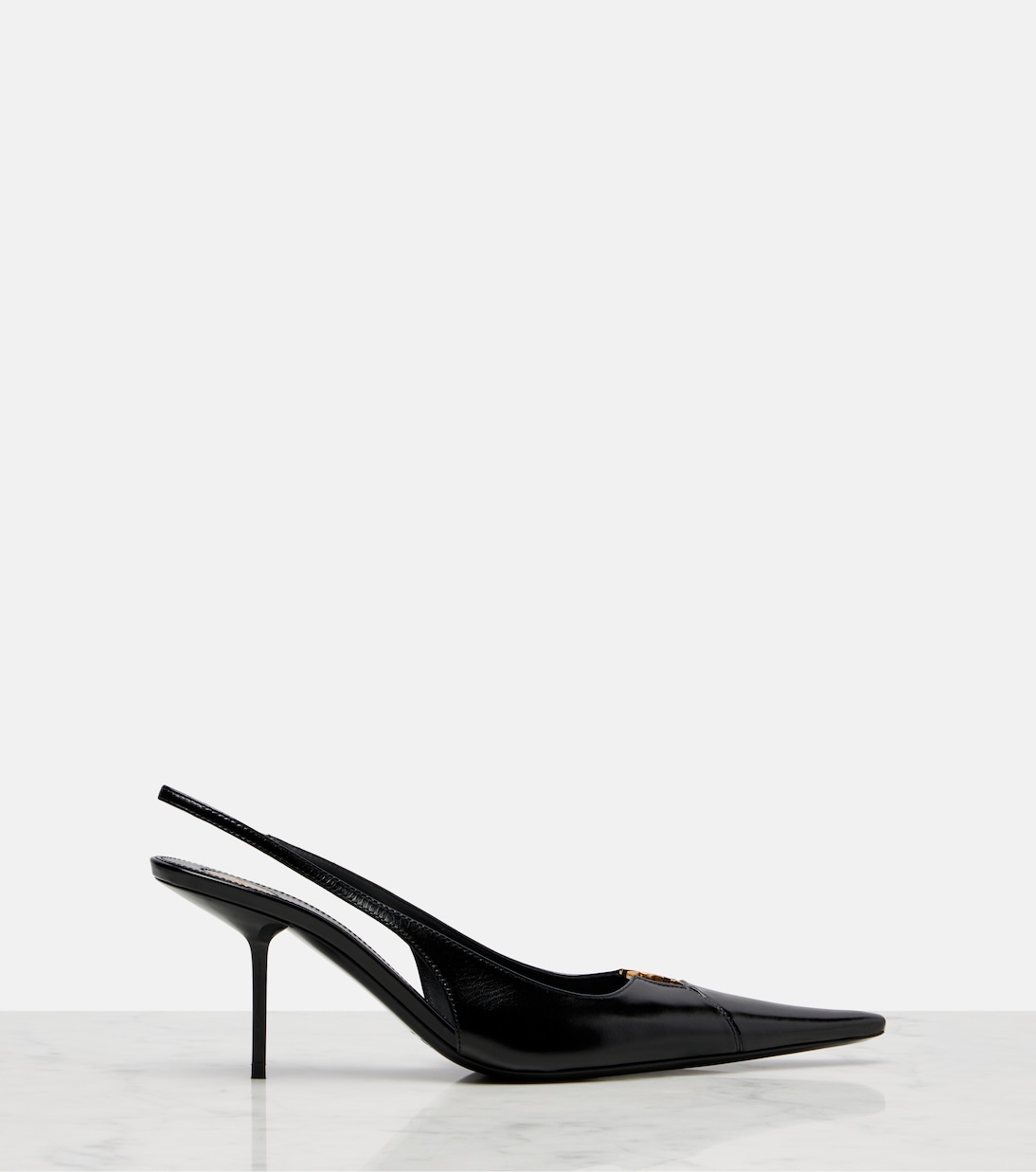 Babylone Breteuil 75 slingback pumps | Saint Laurent
