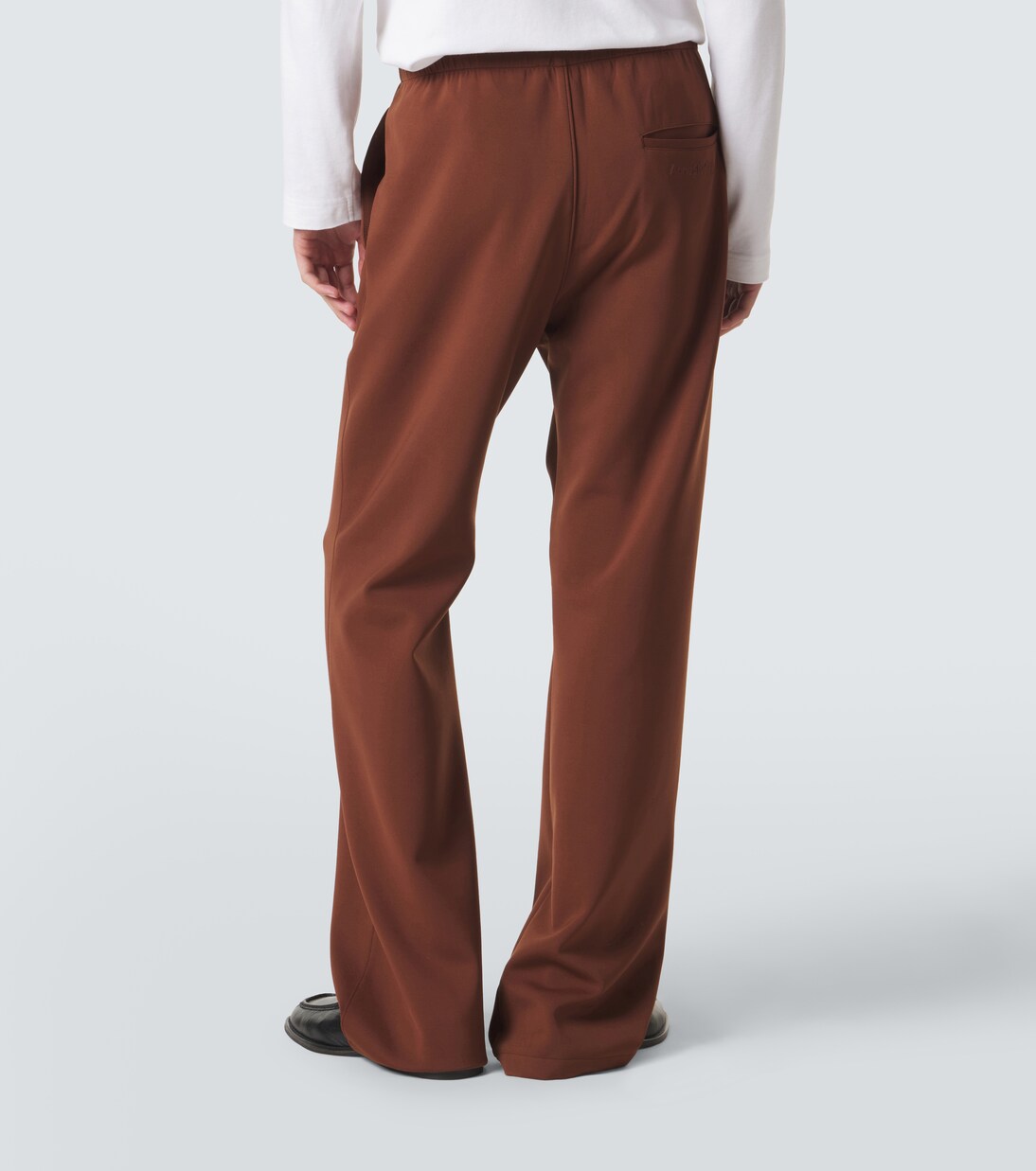 Pantalones rectos de jersey | Acne Studios
