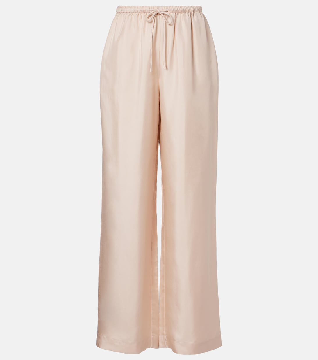 Silk twill wide-leg pants | Róhe