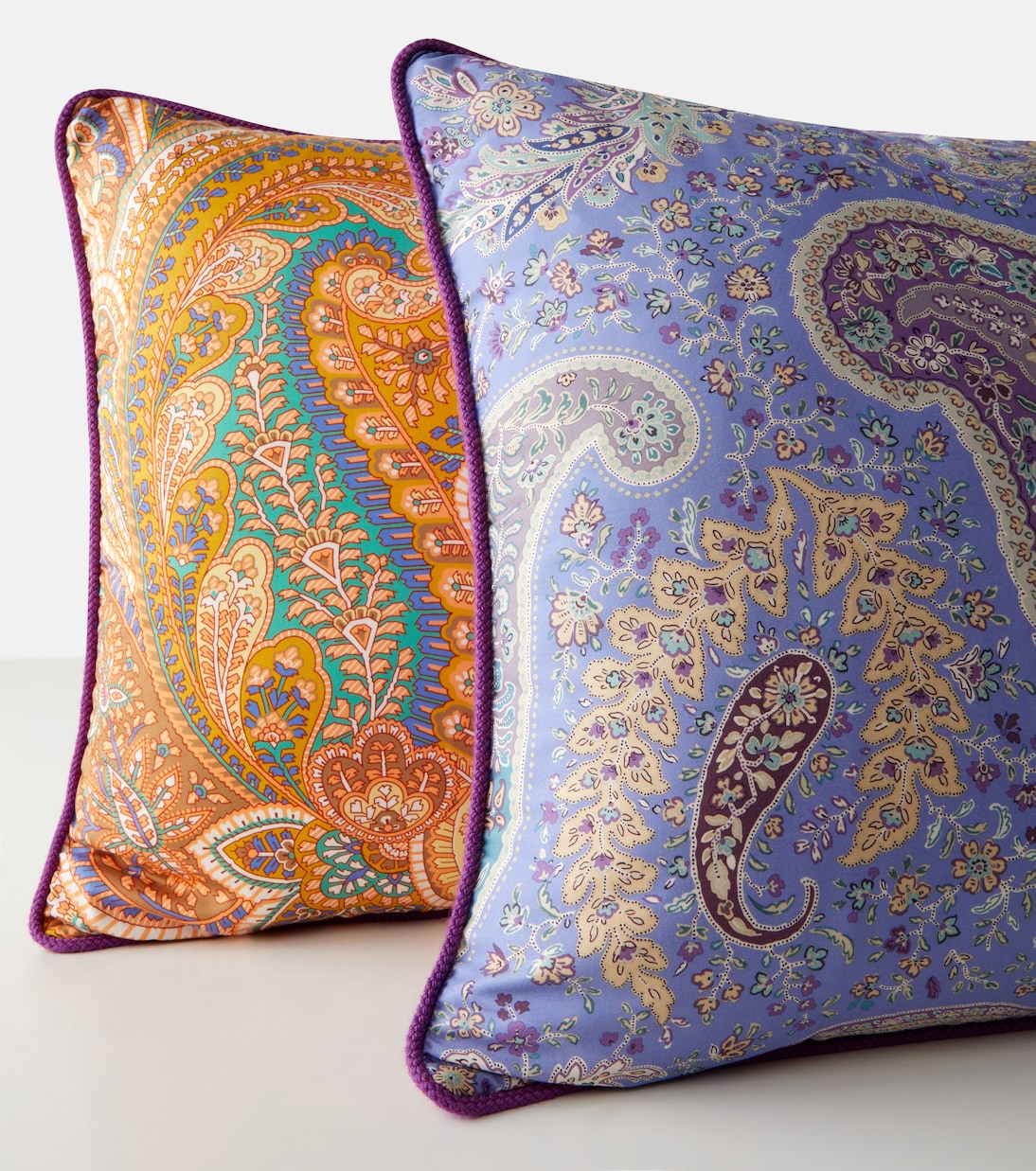 Pegaso paisley cotton cushion | Etro
