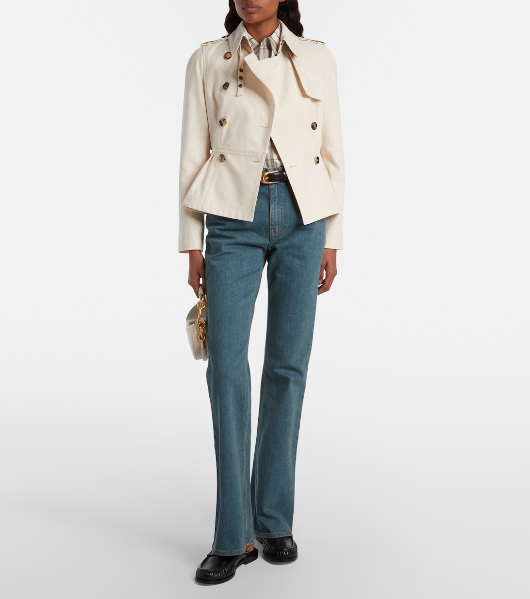 Isabella cotton gabardine jacket | Burberry