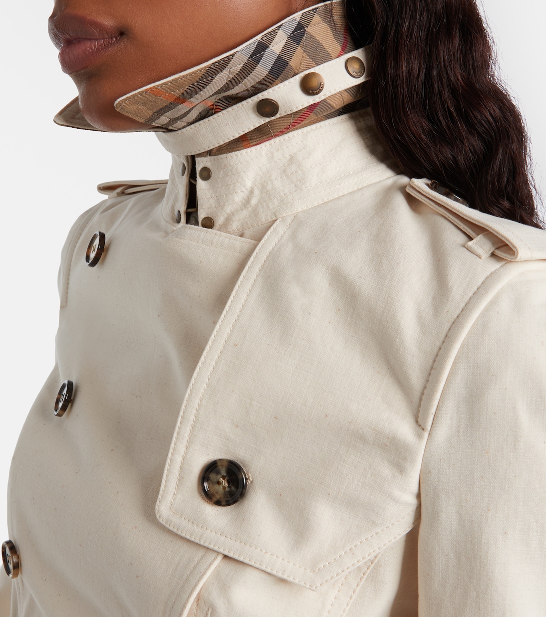 Isabella cotton gabardine jacket | Burberry