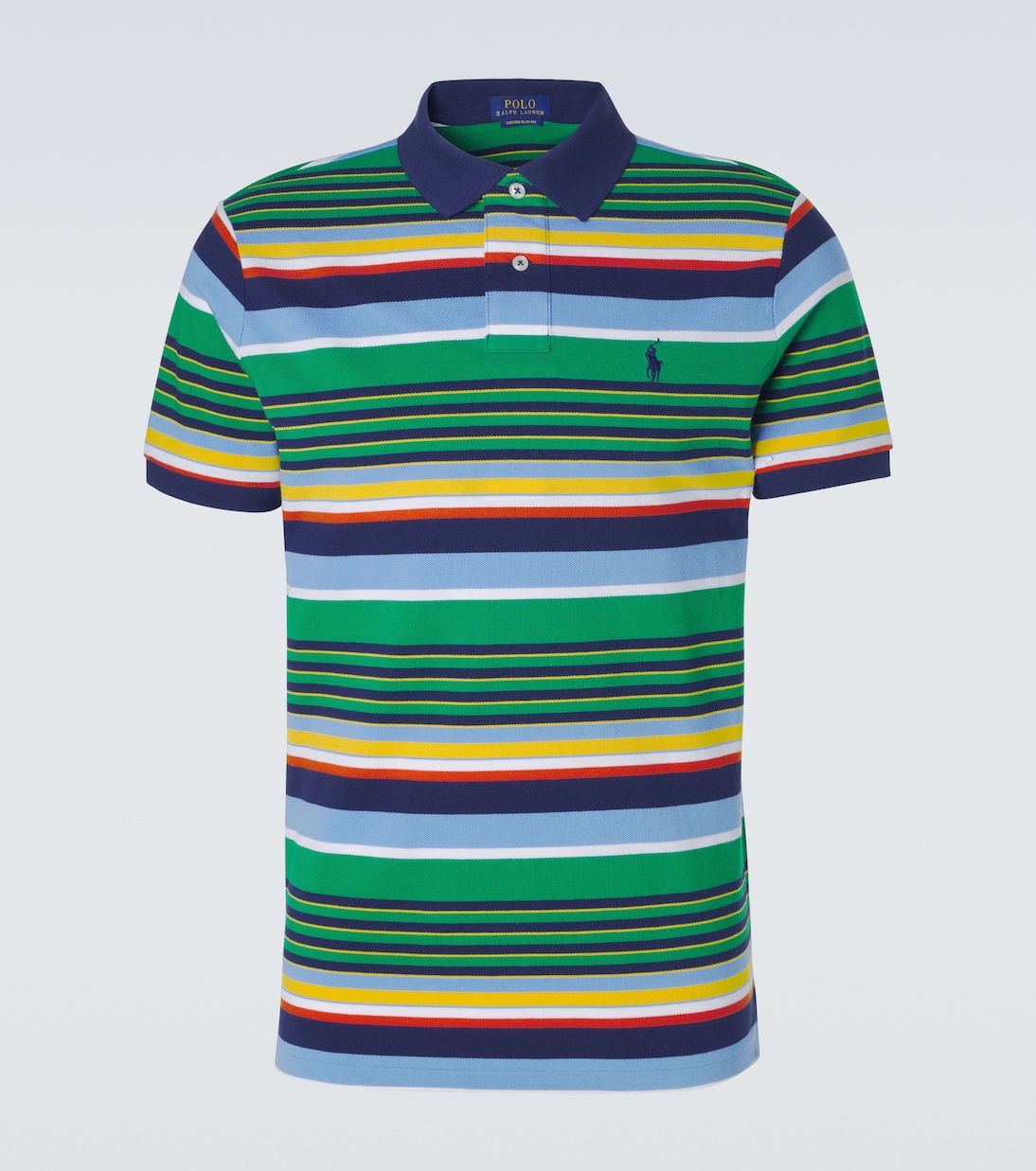 Striped cotton polo shirt | Polo Ralph Lauren