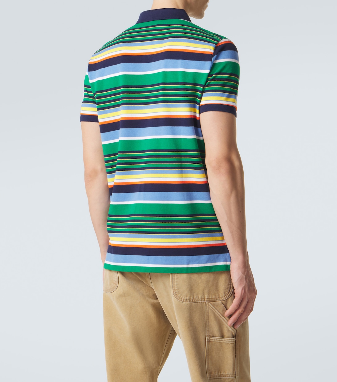 Striped cotton polo shirt | Polo Ralph Lauren