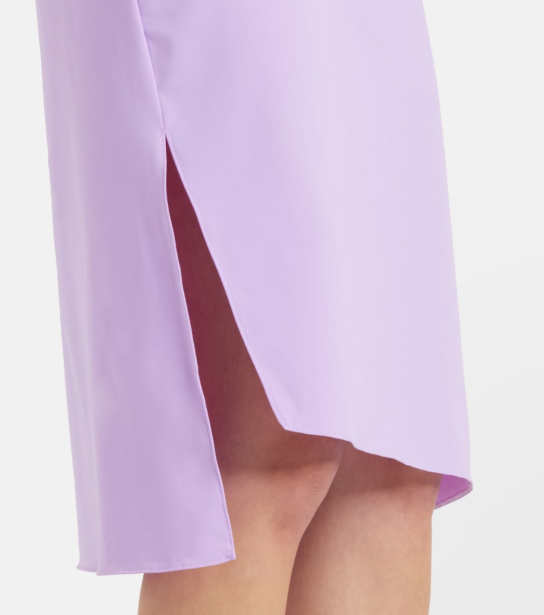 Robe de cocktail à fleurs en jersey | Coperni