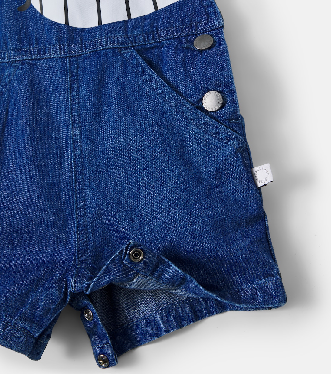 Bébé – Salopette en denim imprimé | Stella McCartney Kids