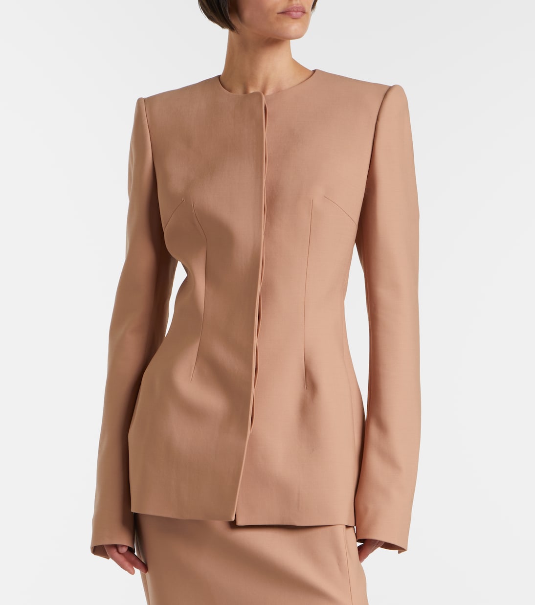 Wool-blend blazer | Mugler