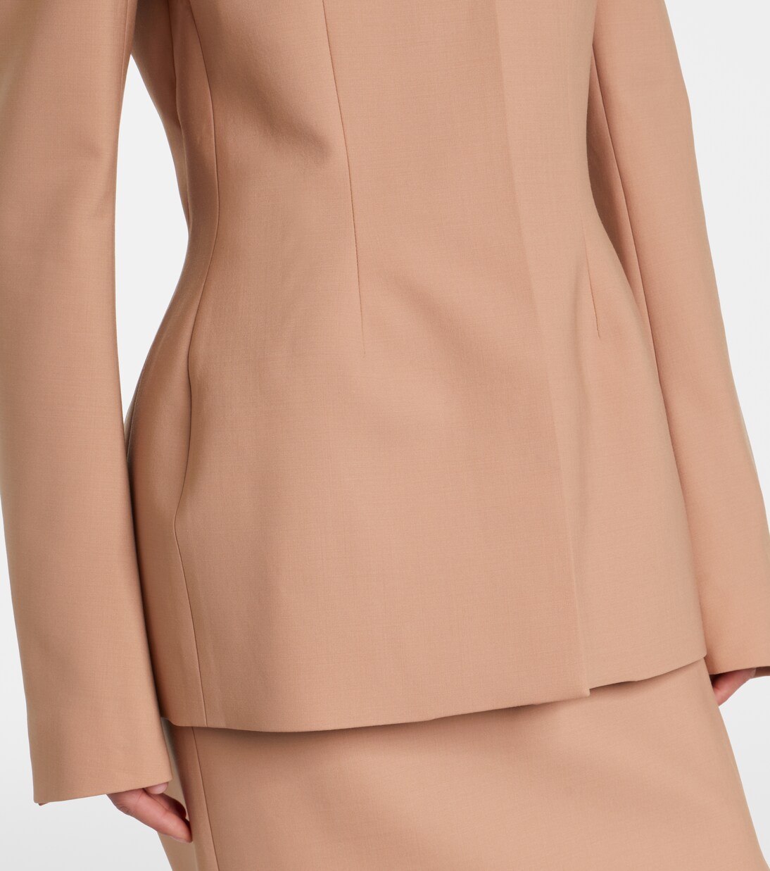 Wool-blend blazer | Mugler