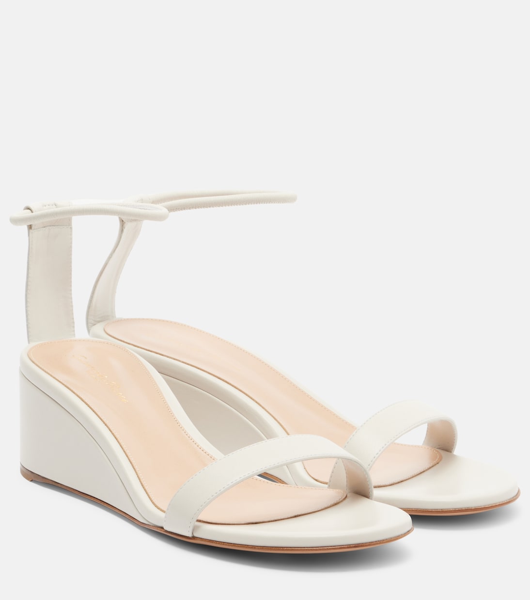 Leather wedge sandals | Gianvito Rossi