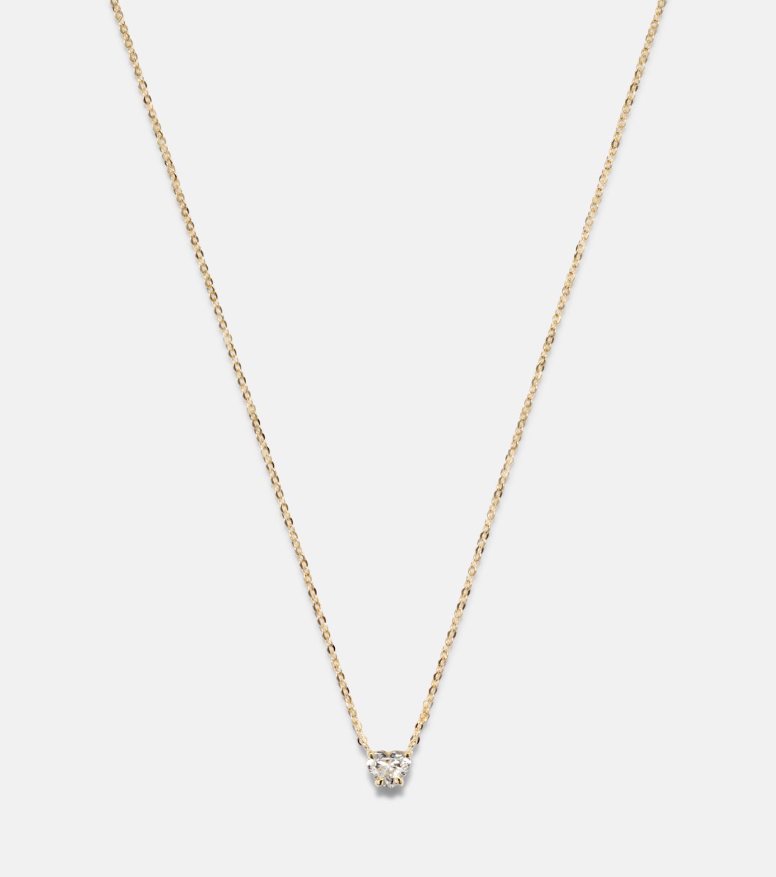 18kt gold (750/1000) necklace with diamonds | Anita Ko