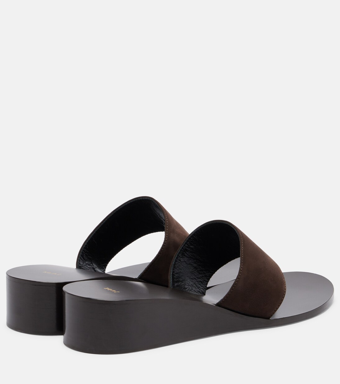 Lucille leather wedge thong sandals | JUDE