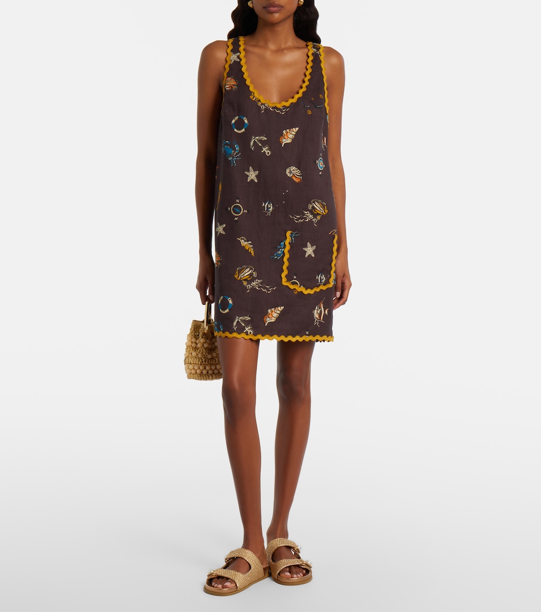 Sandalen Fayence mit Metallic-Leder | Jimmy Choo