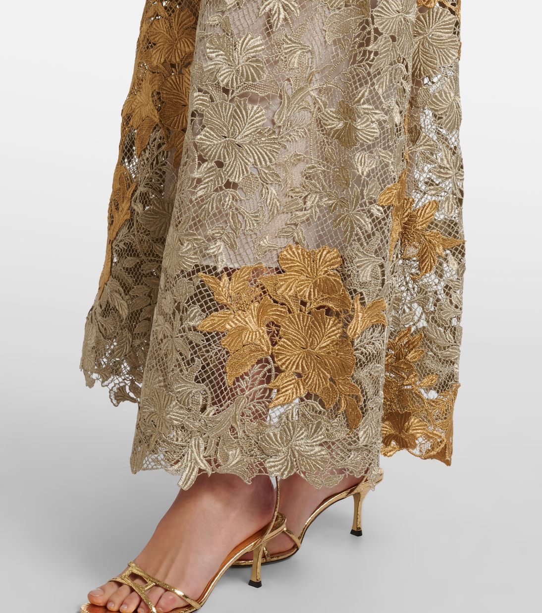 Guipure lace cocktail dress | Oscar de la Renta